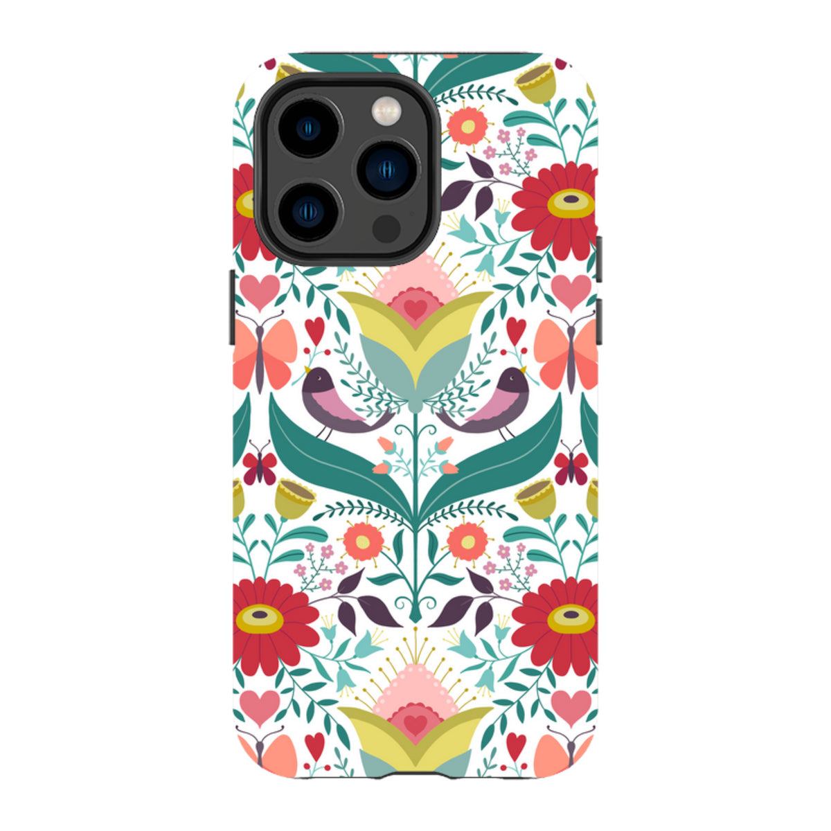 iPhone MagSafe Tough Case -  Bird Pattern IV By Suzy Taylor