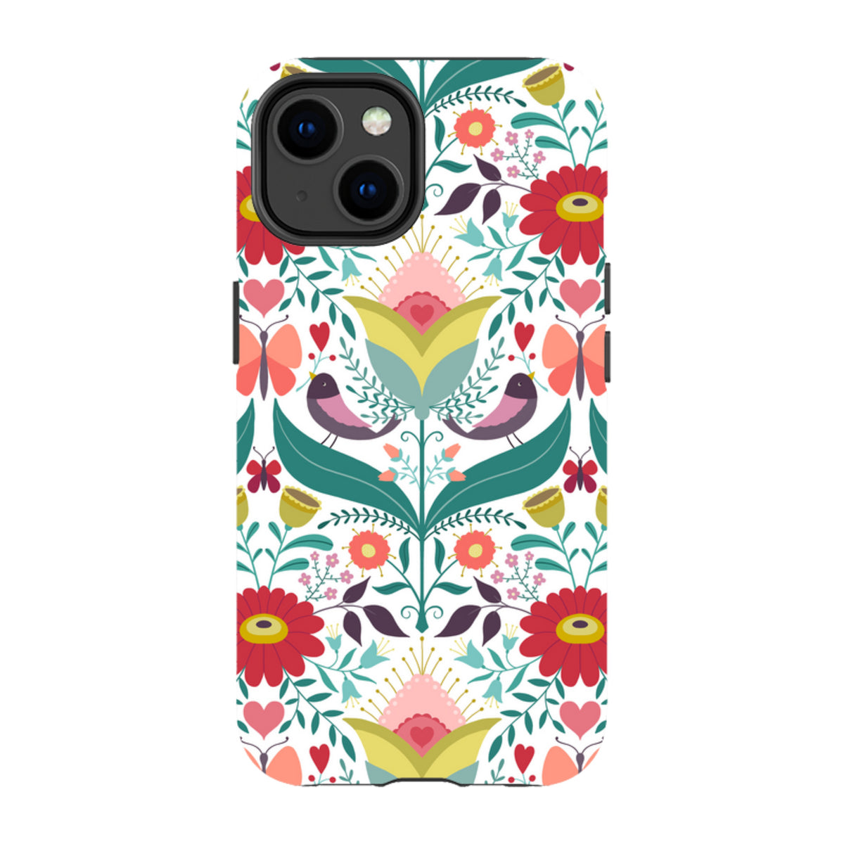 iPhone MagSafe Tough Case -  Bird Pattern IV By Suzy Taylor