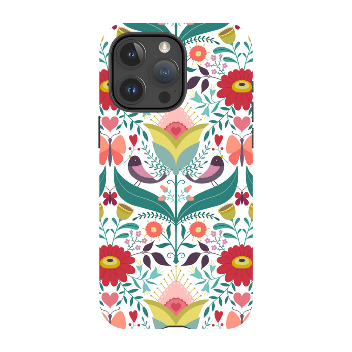 iPhone MagSafe Tough Case -  Bird Pattern IV By Suzy Taylor