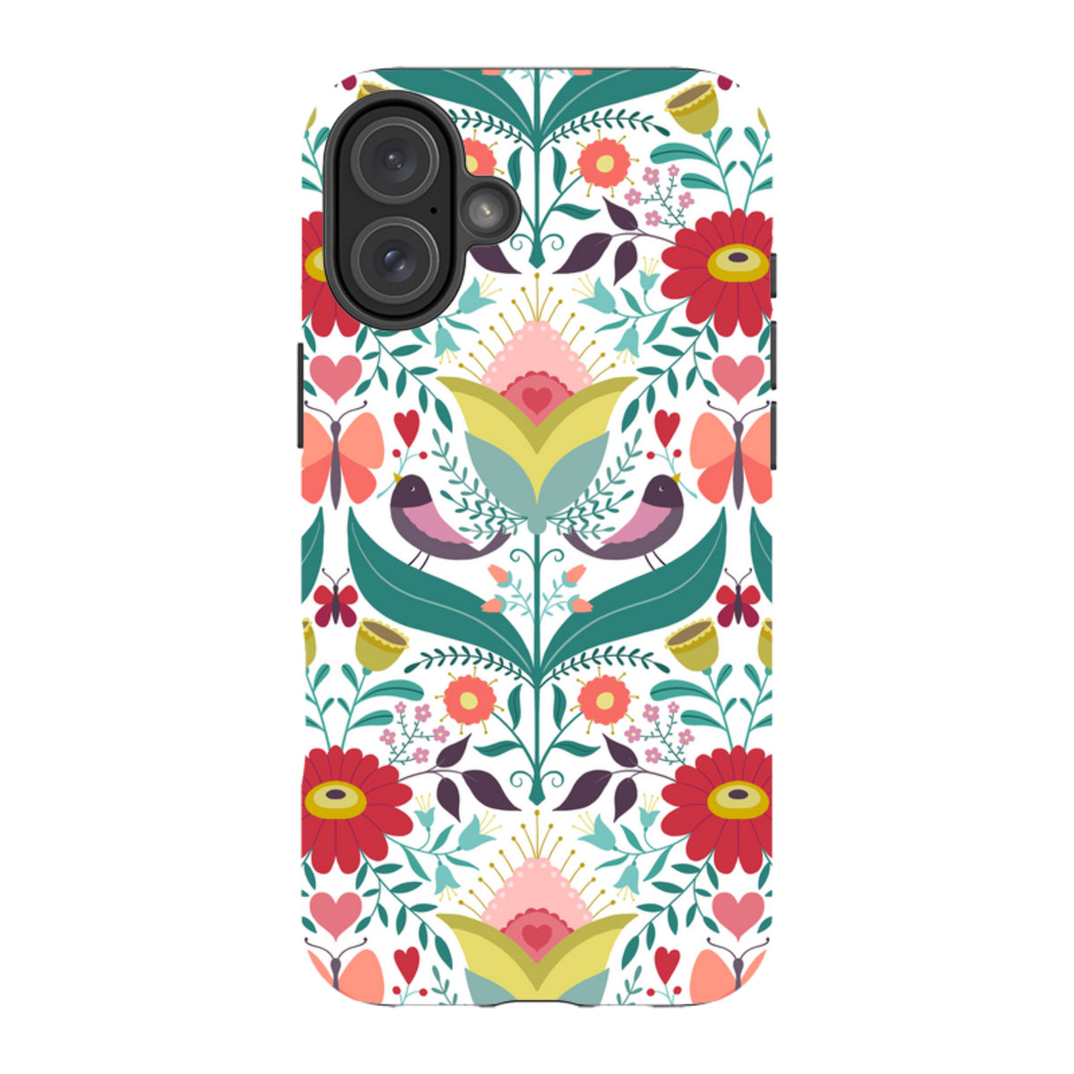 iPhone MagSafe Tough Case -  Bird Pattern IV By Suzy Taylor
