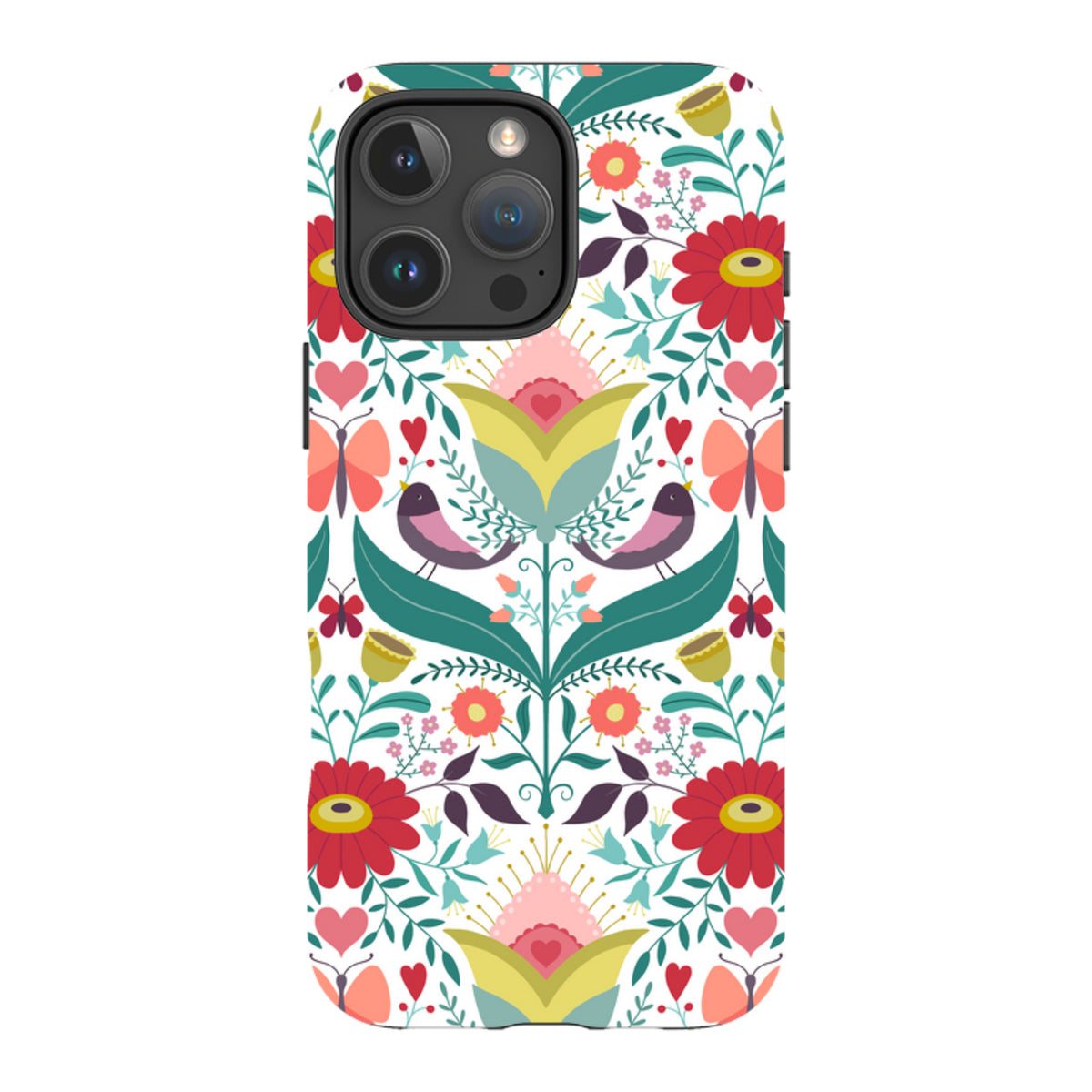 iPhone MagSafe Tough Case -  Bird Pattern IV By Suzy Taylor