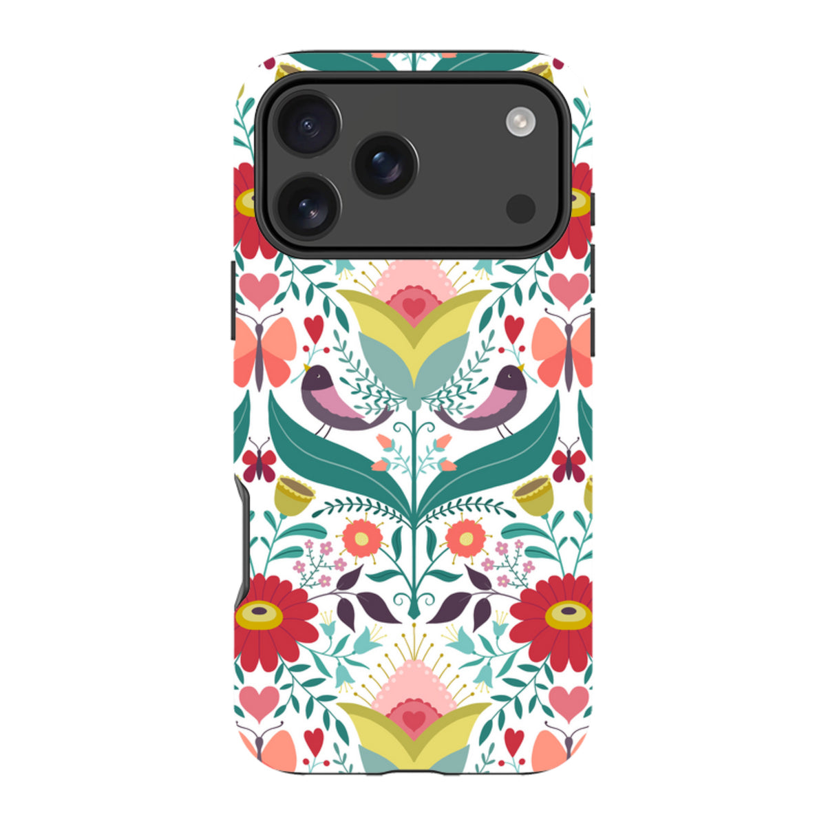 iPhone MagSafe Tough Case -  Bird Pattern IV By Suzy Taylor