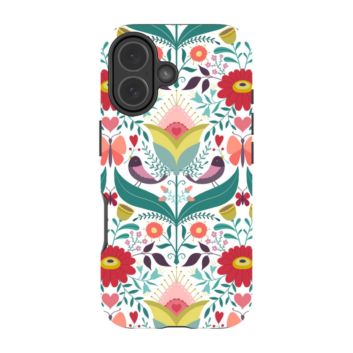 iPhone MagSafe Tough Case -  Bird Pattern IV By Suzy Taylor
