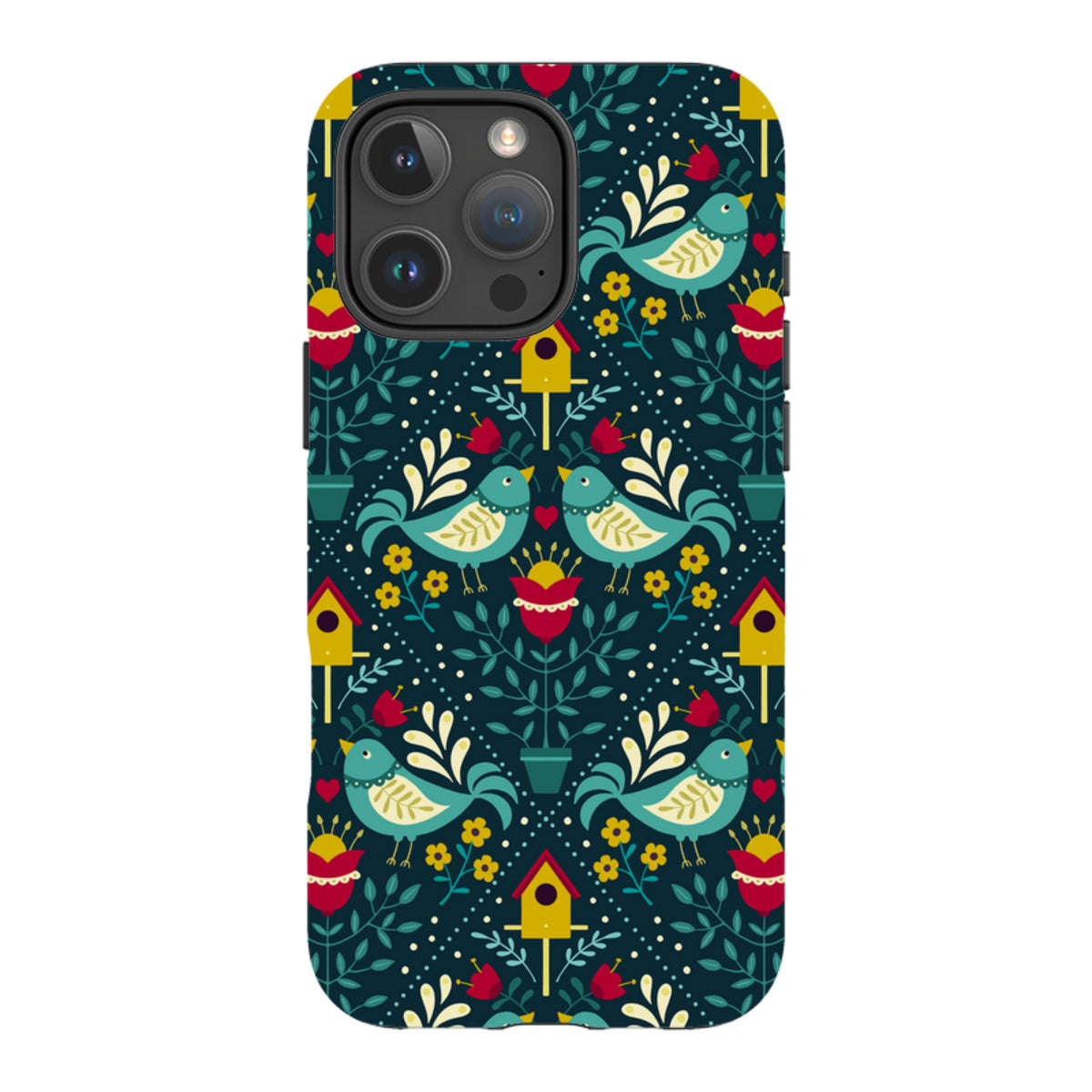 iPhone MagSafe Tough Case -  Bird Pattern VIII By Suzy Taylor