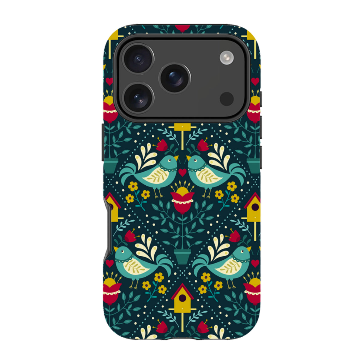 iPhone MagSafe Tough Case -  Bird Pattern VIII By Suzy Taylor