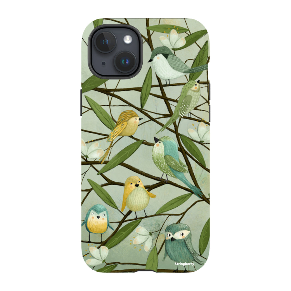 iPhone MagSafe Tough Case – Vögel von Maja Lindberg