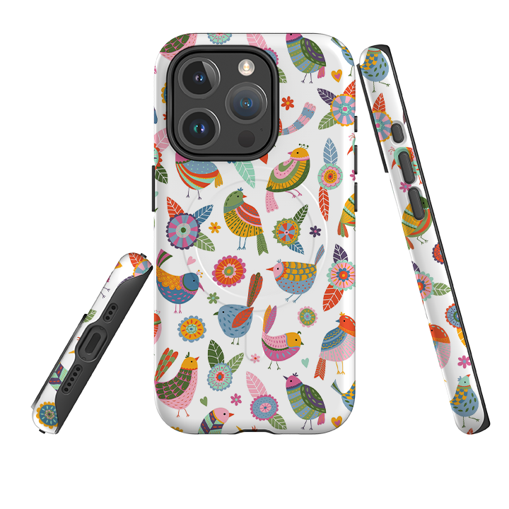 iPhone MagSafe Tough Case -  Birds of a feather By Suzy Taylor