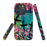 iPhone MagSafe Tough Case -  Black Birds By Claire West