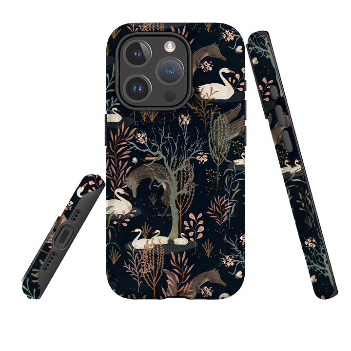 iPhone MagSafe Tough Case - Black Forest By Katherine Quinn