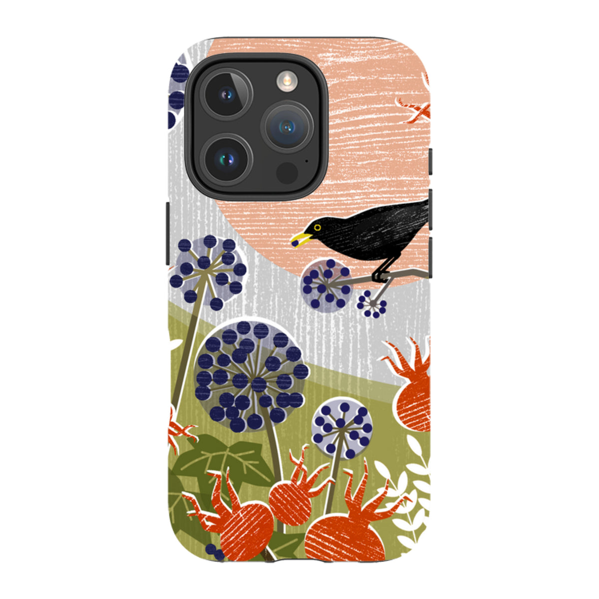 iPhone MagSafe Tough Case -  Blackbird and Ivy By Liane Payne