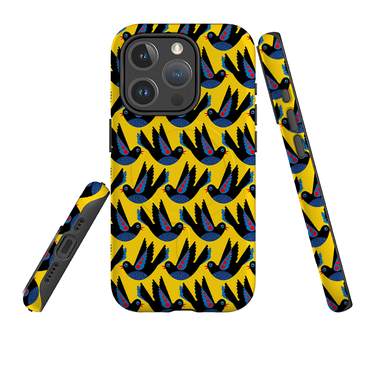 iPhone MagSafe Tough Case -  Blackbird By Patternista