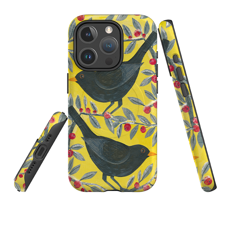 iPhone MagSafe Tough Case - Blackbird By Tracey English