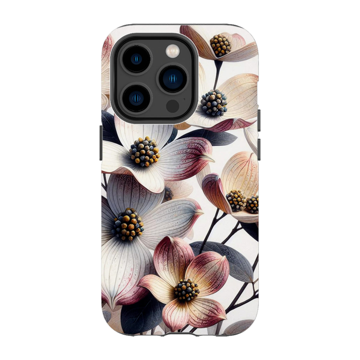 iPhone MagSafe Tough Case - Blackstone Floral