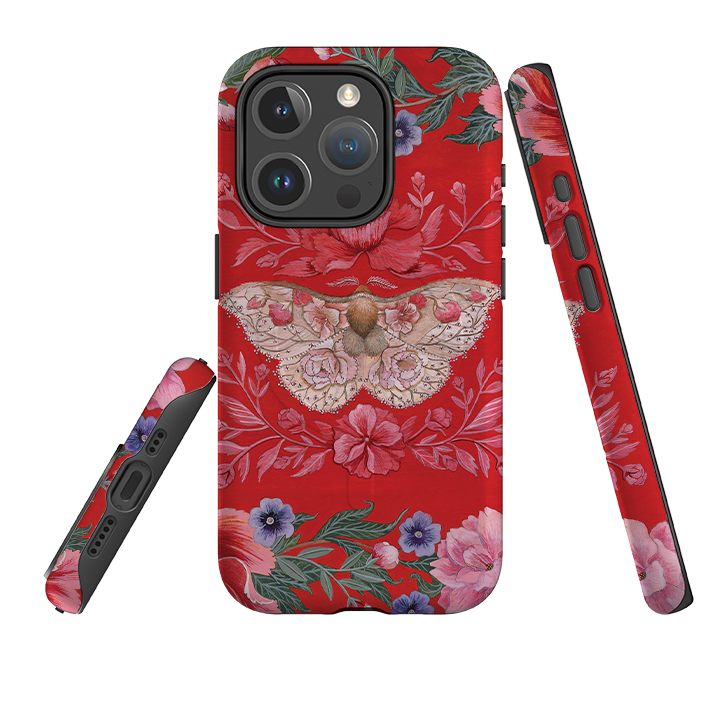iPhone MagSafe Tough Case -  Blossom Moth By Maria Matos