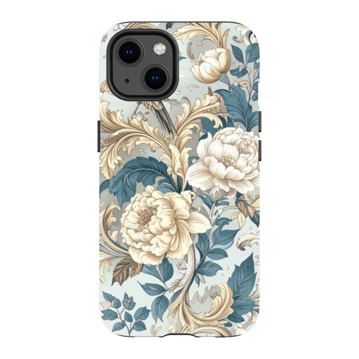 iPhone MagSafe Tough Case - Blue and Gold Summer