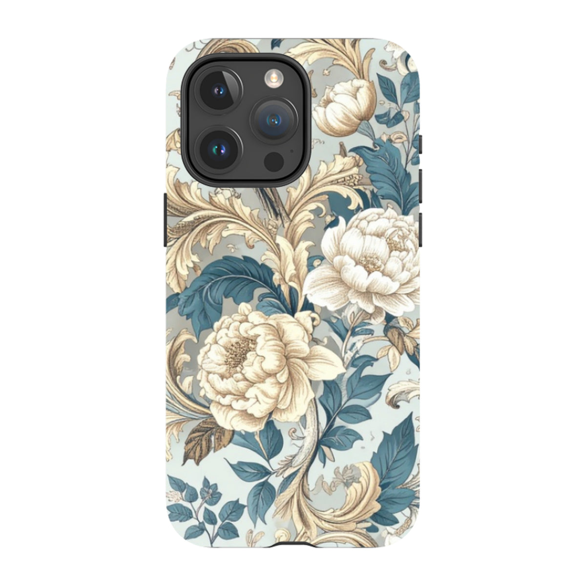 iPhone MagSafe Tough Case - Blue and Gold Summer