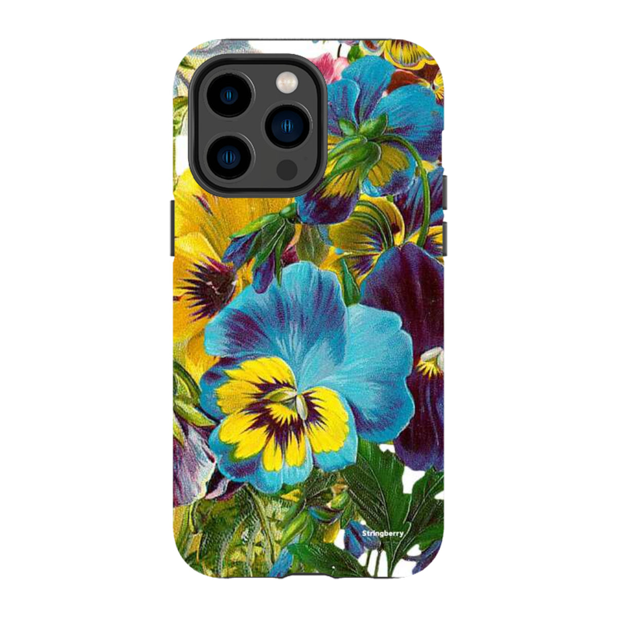 iPhone MagSafe Tough Case - Blue Garden