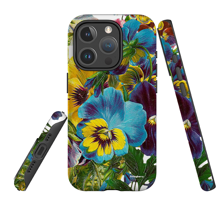 iPhone MagSafe Tough Case - Blue Garden