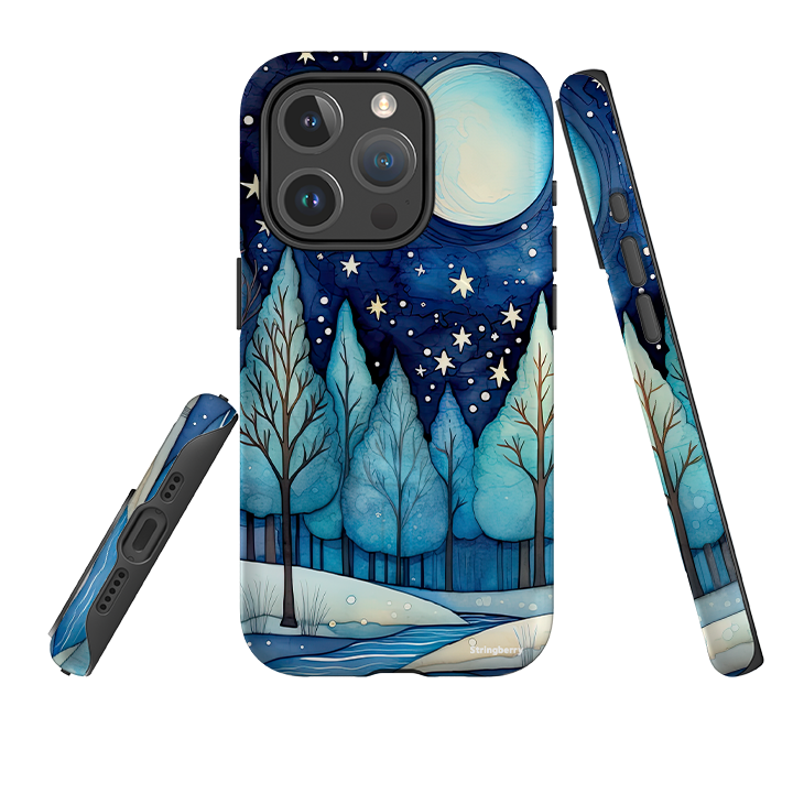 iPhone MagSafe Tough Case -  Blue Ice Canal