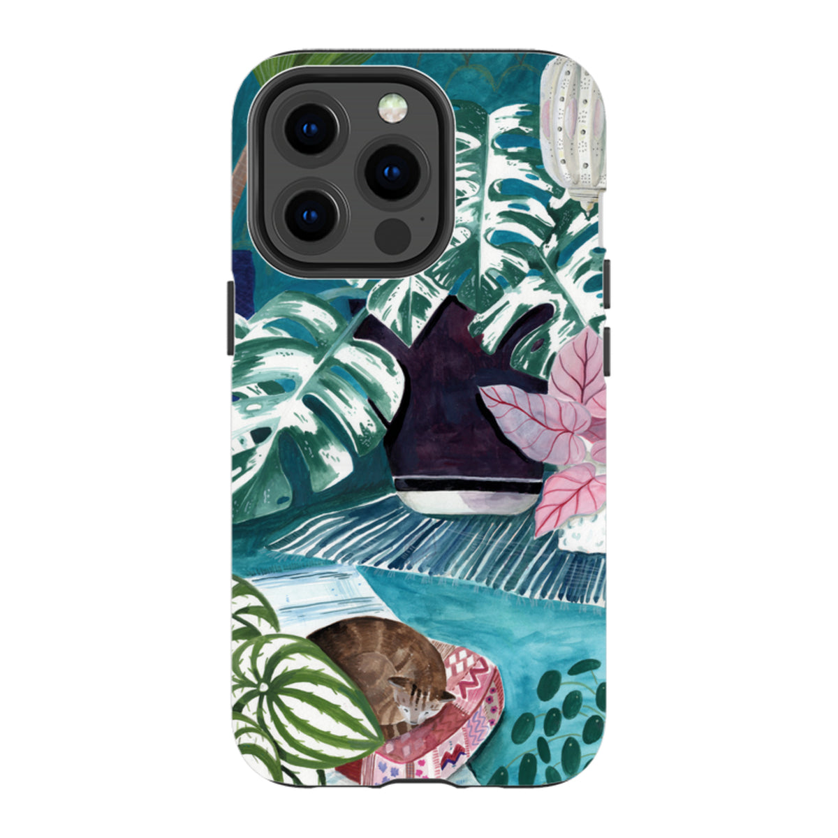 iPhone MagSafe Tough Case - Blue Interior By Bex Parkin
