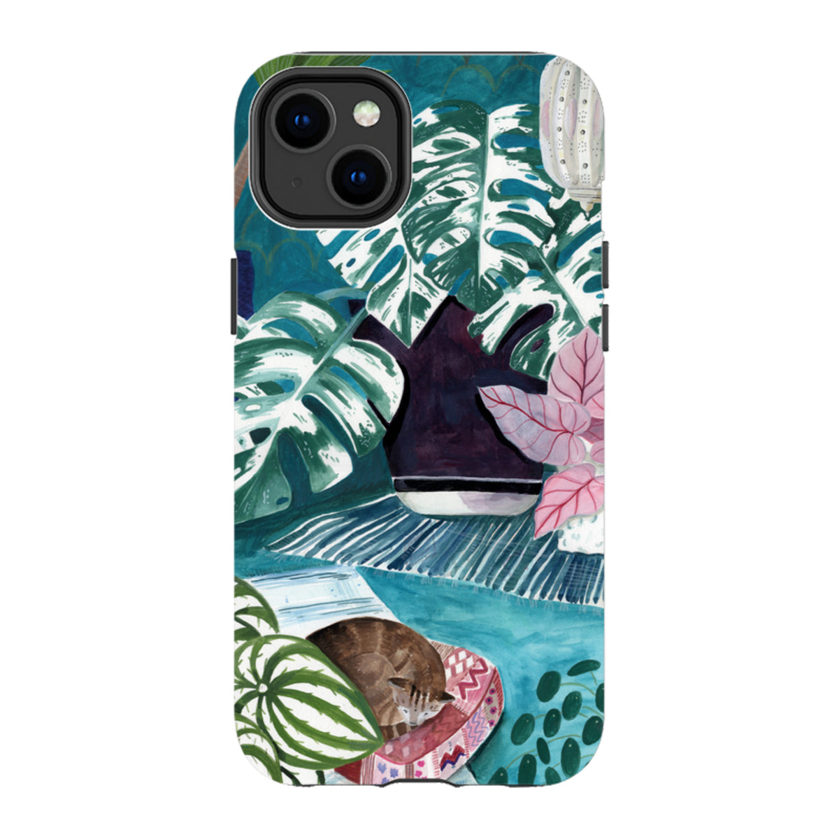iPhone MagSafe Tough Case - Blue Interior By Bex Parkin