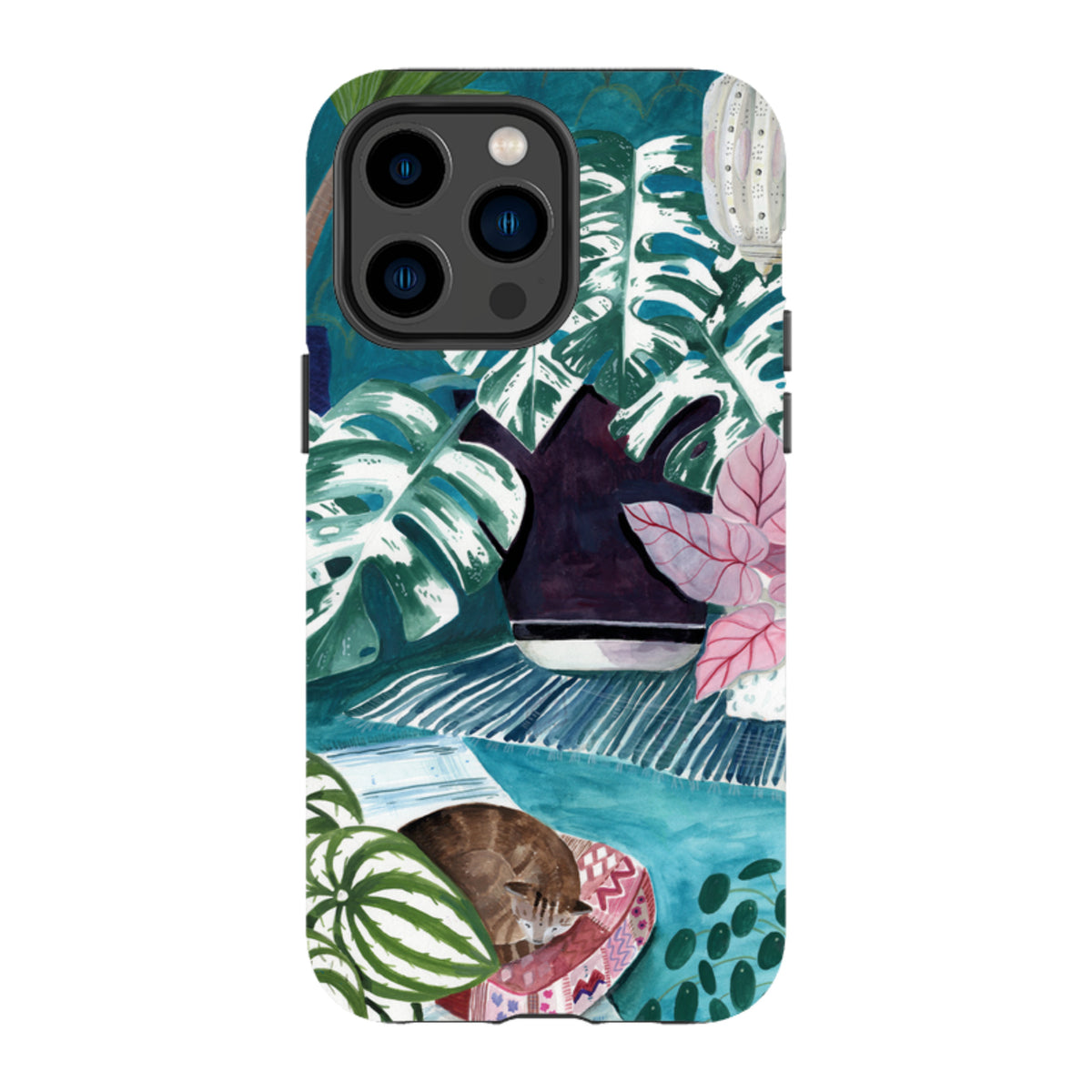 iPhone MagSafe Tough Case - Blue Interior By Bex Parkin