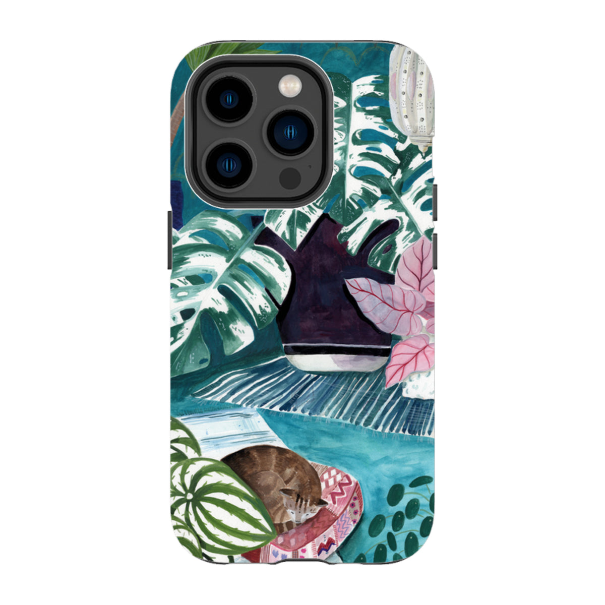 iPhone MagSafe Tough Case - Blue Interior By Bex Parkin