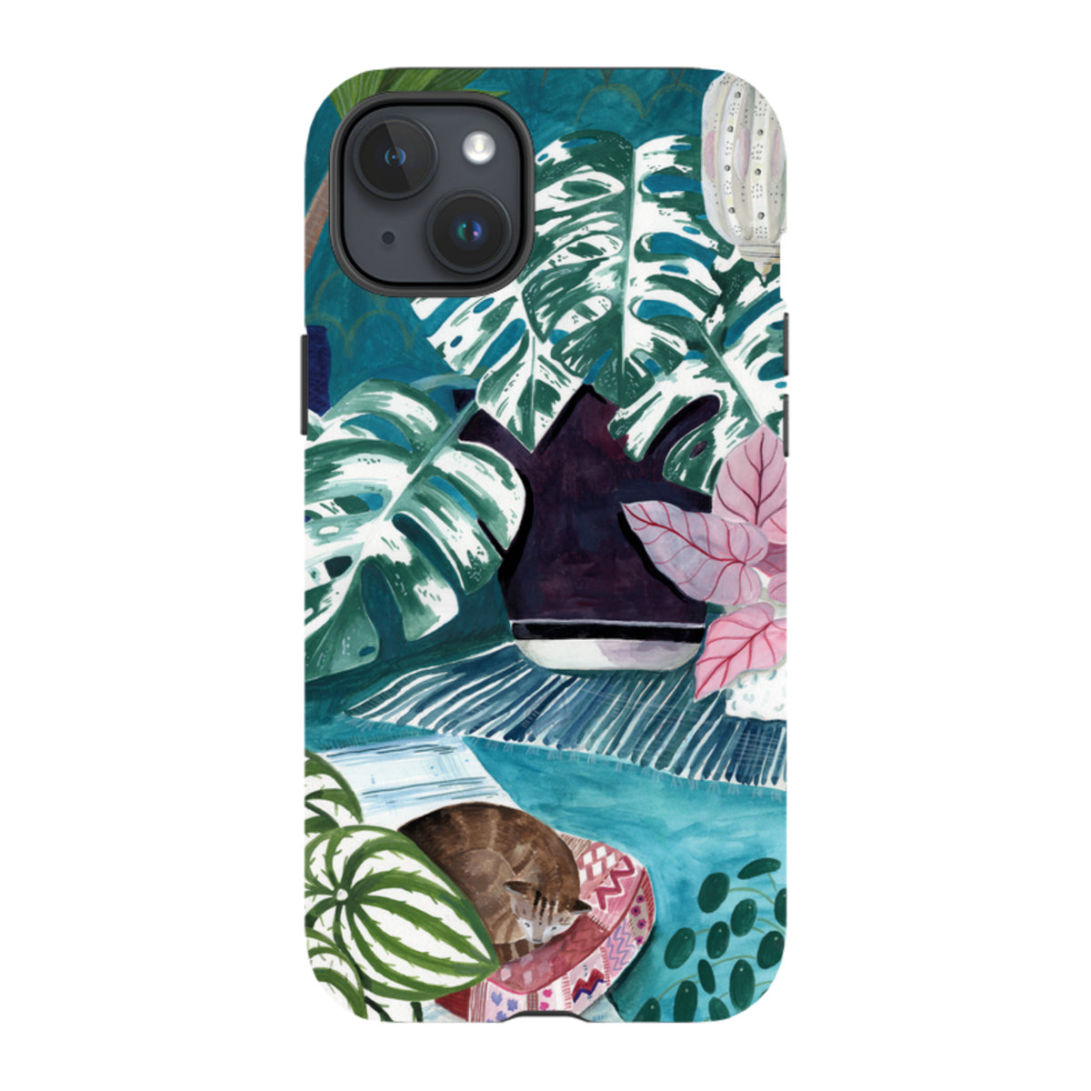 iPhone MagSafe Tough Case - Blue Interior By Bex Parkin