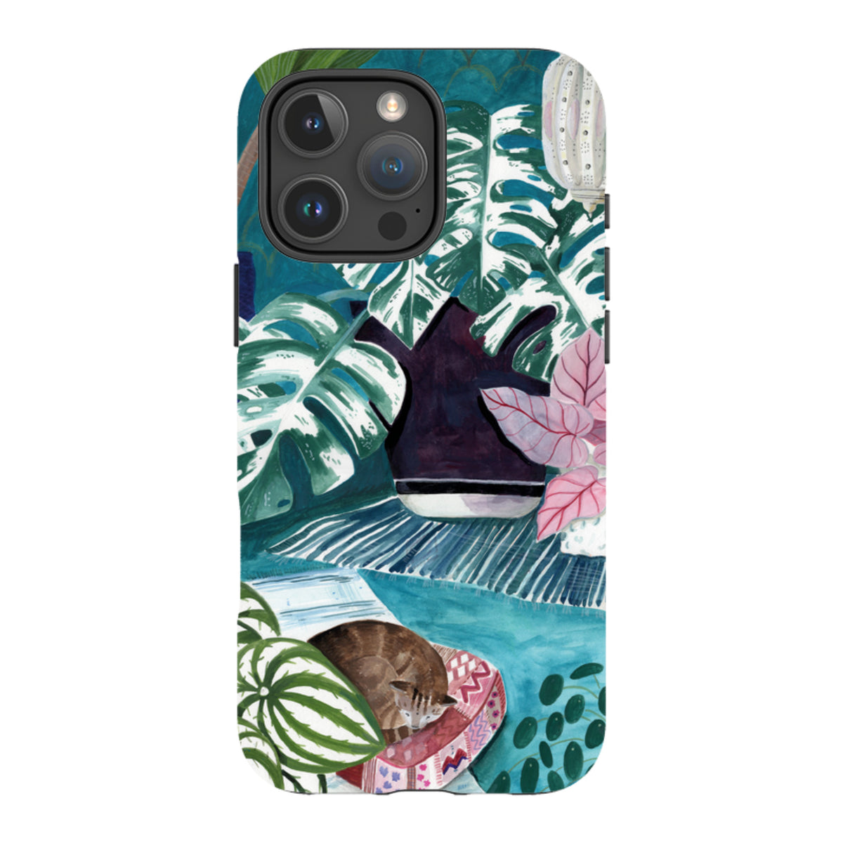 iPhone MagSafe Tough Case - Blue Interior By Bex Parkin