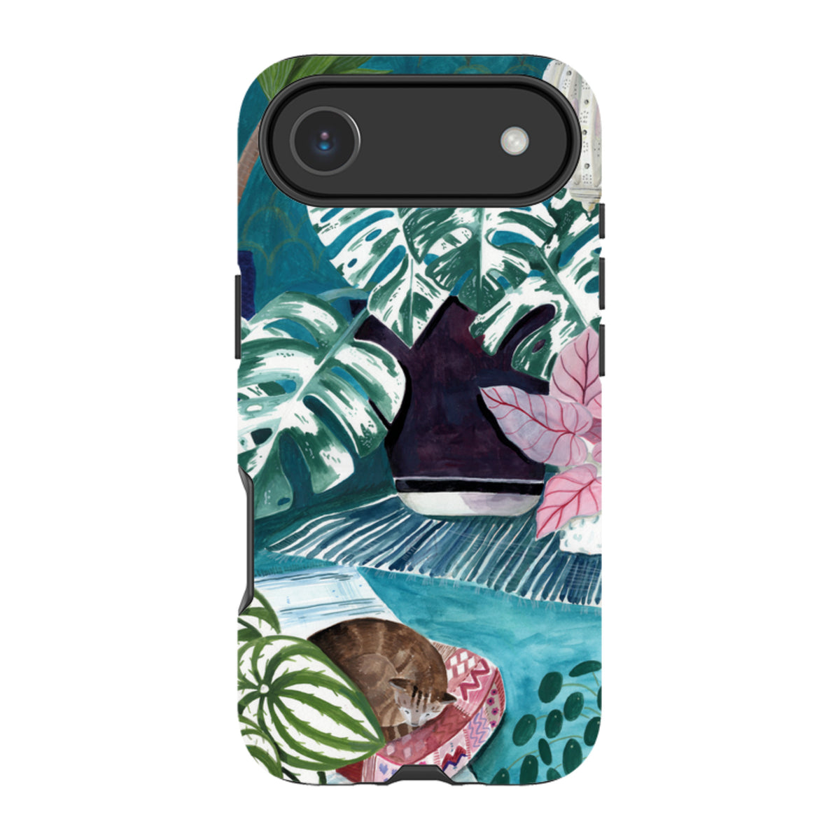 iPhone MagSafe Tough Case - Blue Interior By Bex Parkin