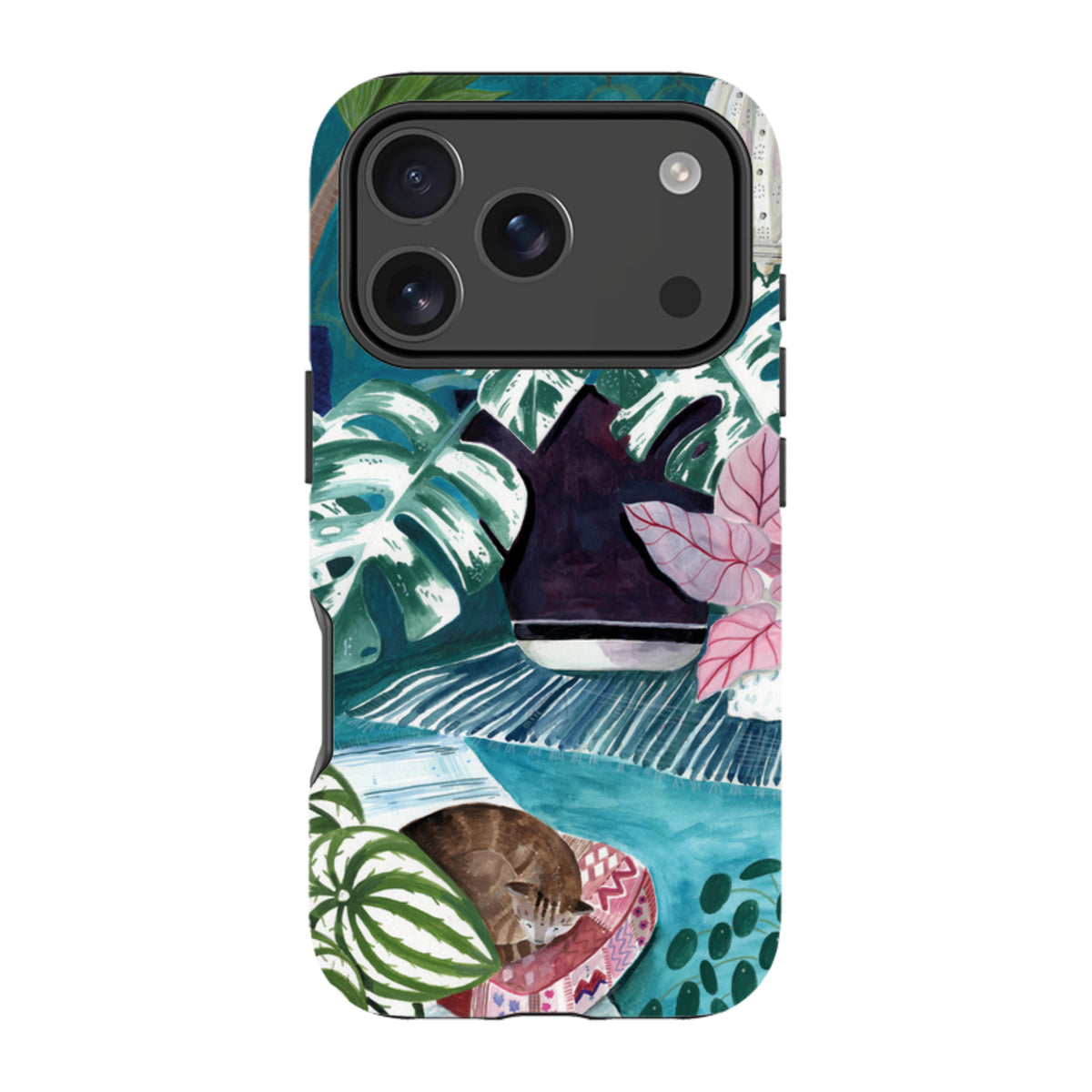 iPhone MagSafe Tough Case - Blue Interior By Bex Parkin