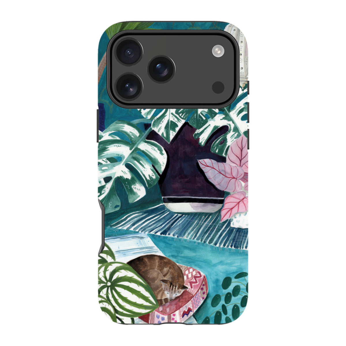 iPhone MagSafe Tough Case - Blue Interior By Bex Parkin