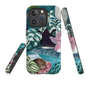 iPhone MagSafe Tough Case - Blue Interior By Bex Parkin