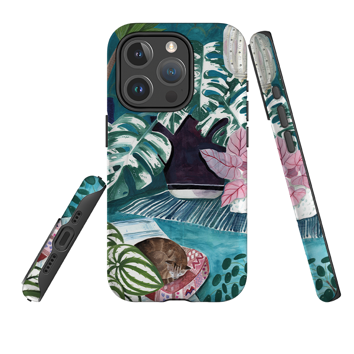 iPhone MagSafe Tough Case - Blue Interior By Bex Parkin