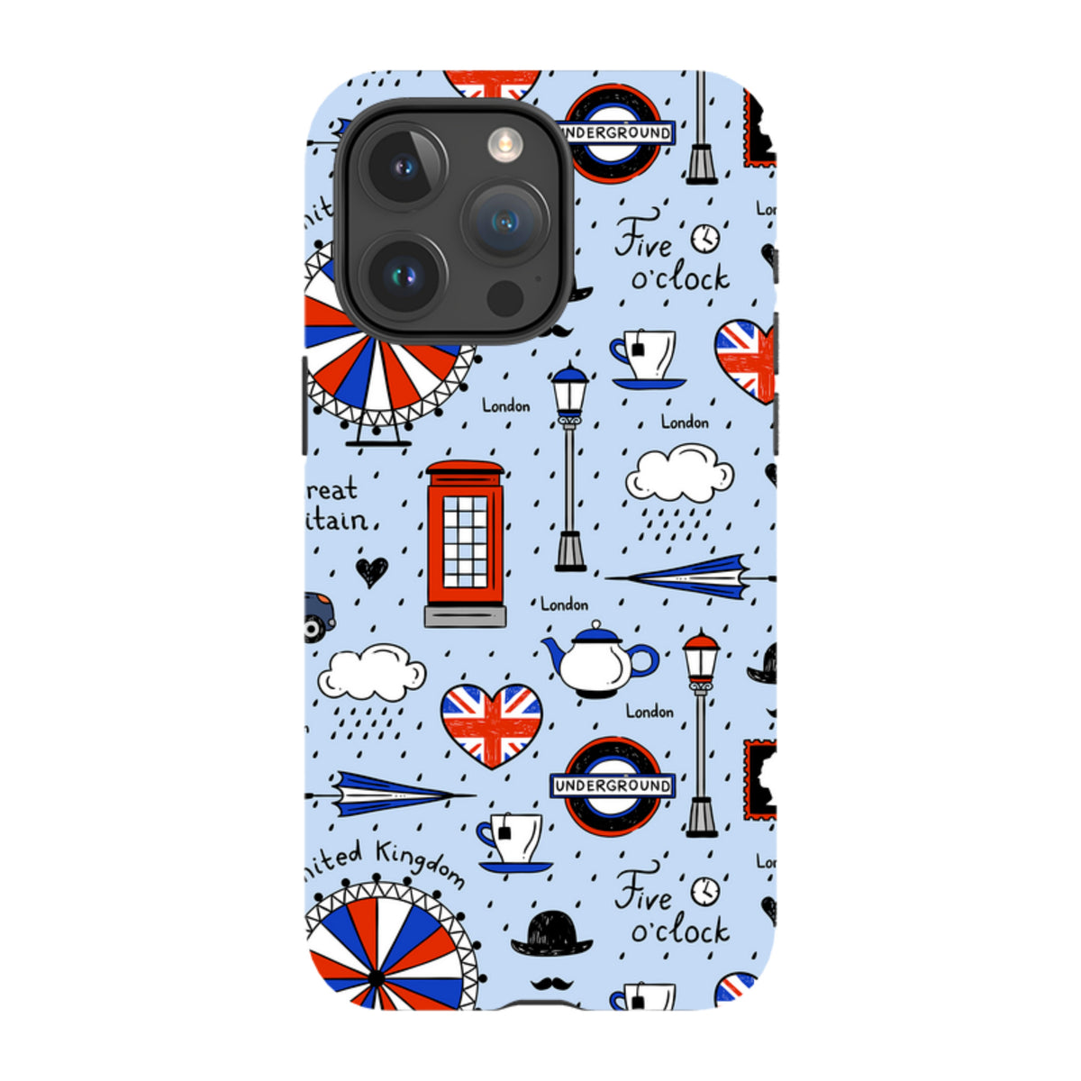 iPhone MagSafe Tough Case -  Blue London