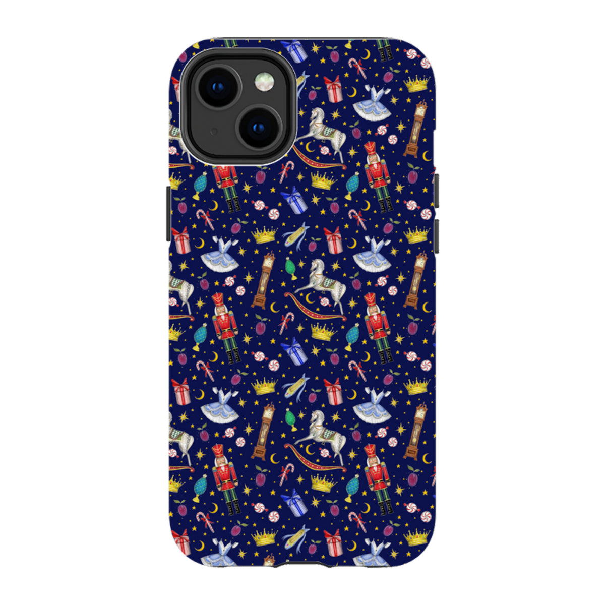 iPhone MagSafe Tough Case - Blue Nut Cracker By Catherine Rowe