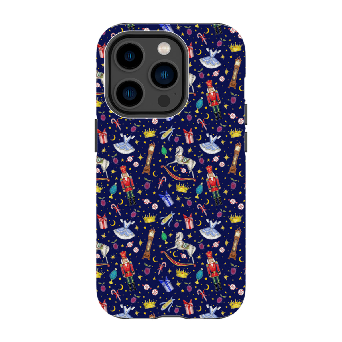 iPhone MagSafe Tough Case - Blue Nut Cracker By Catherine Rowe
