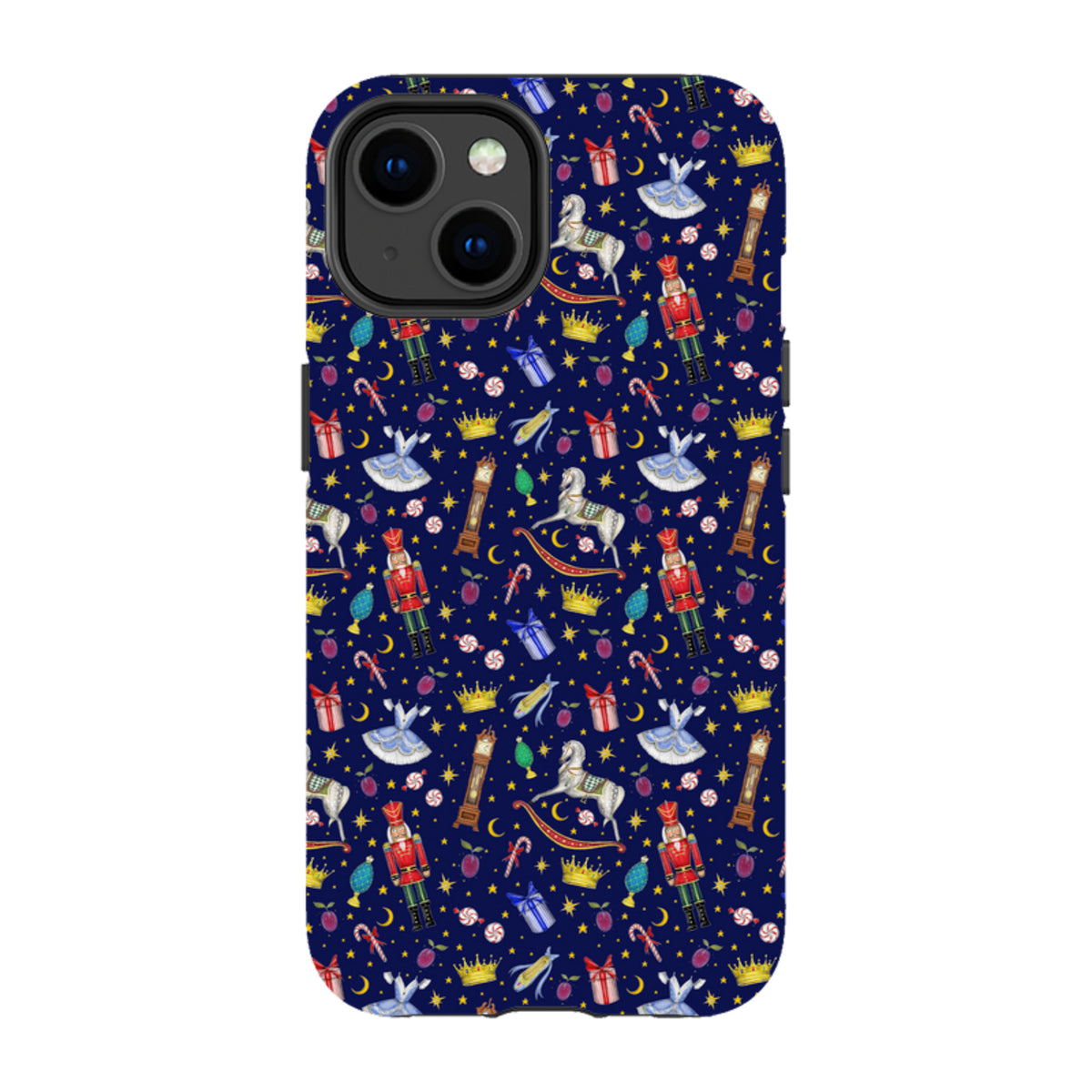 iPhone MagSafe Tough Case - Blue Nut Cracker By Catherine Rowe