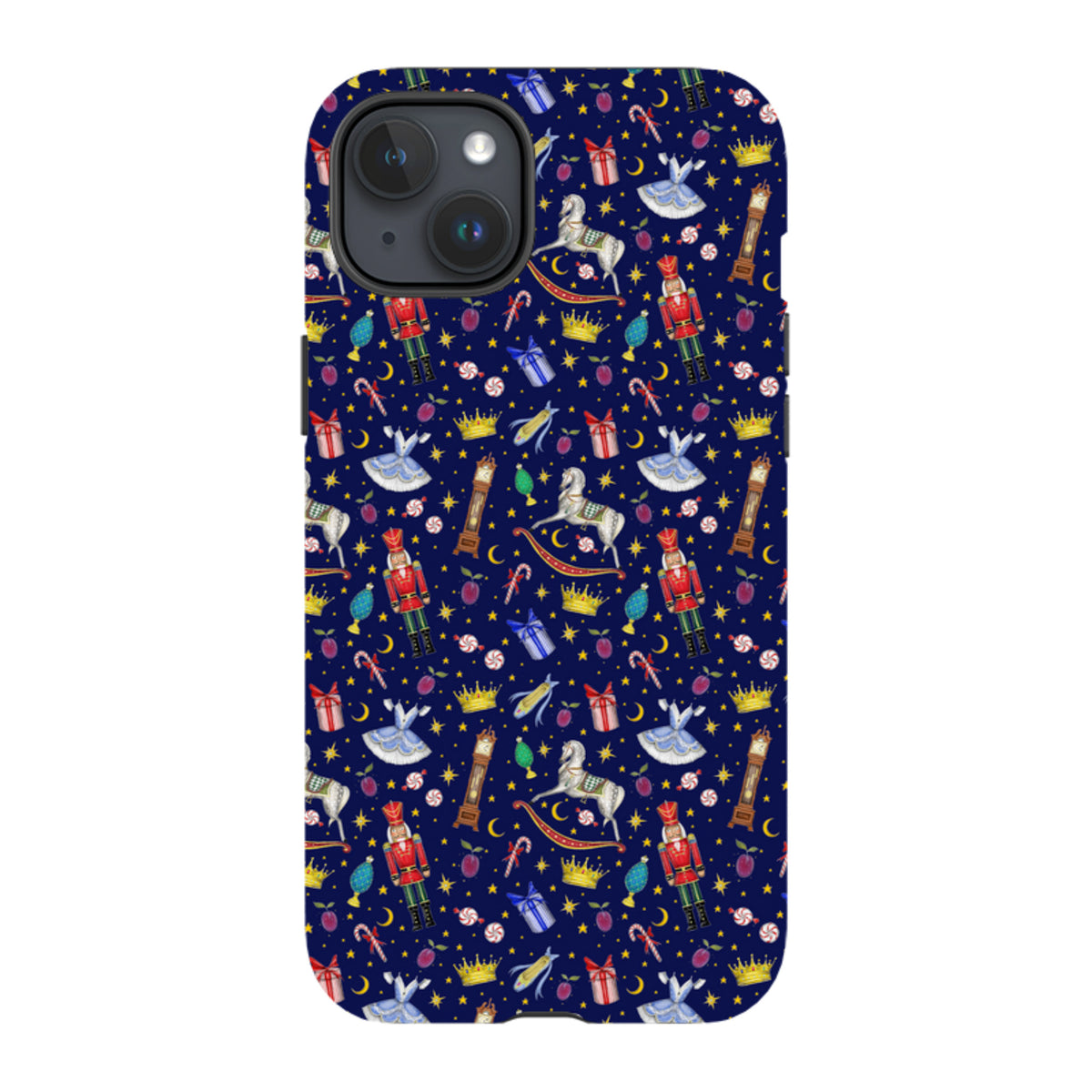 iPhone MagSafe Tough Case - Blue Nut Cracker By Catherine Rowe