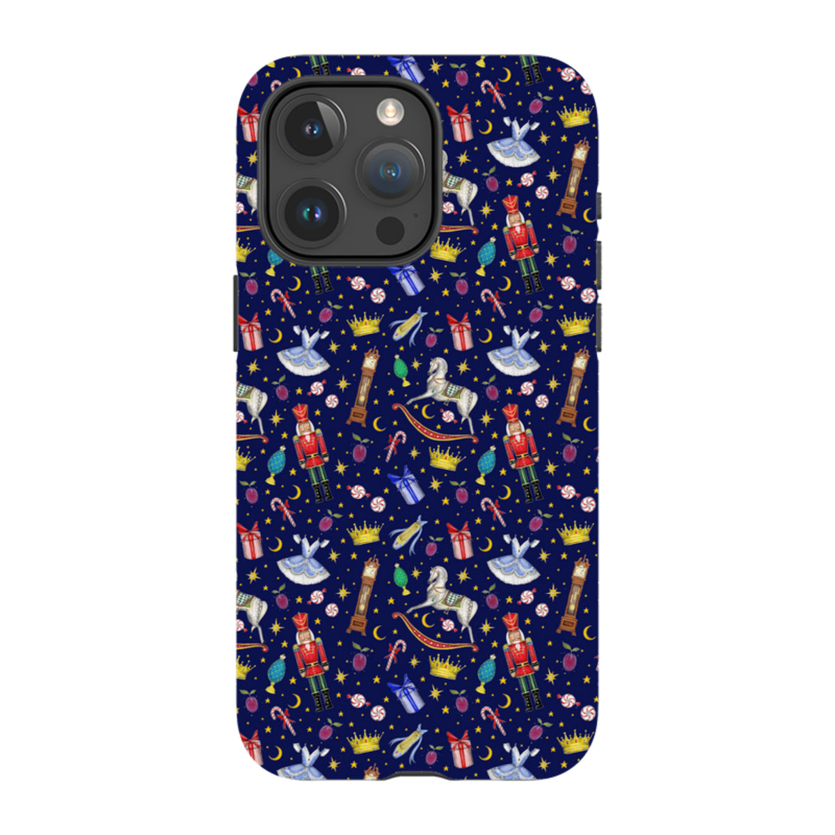 iPhone MagSafe Tough Case - Blue Nut Cracker By Catherine Rowe