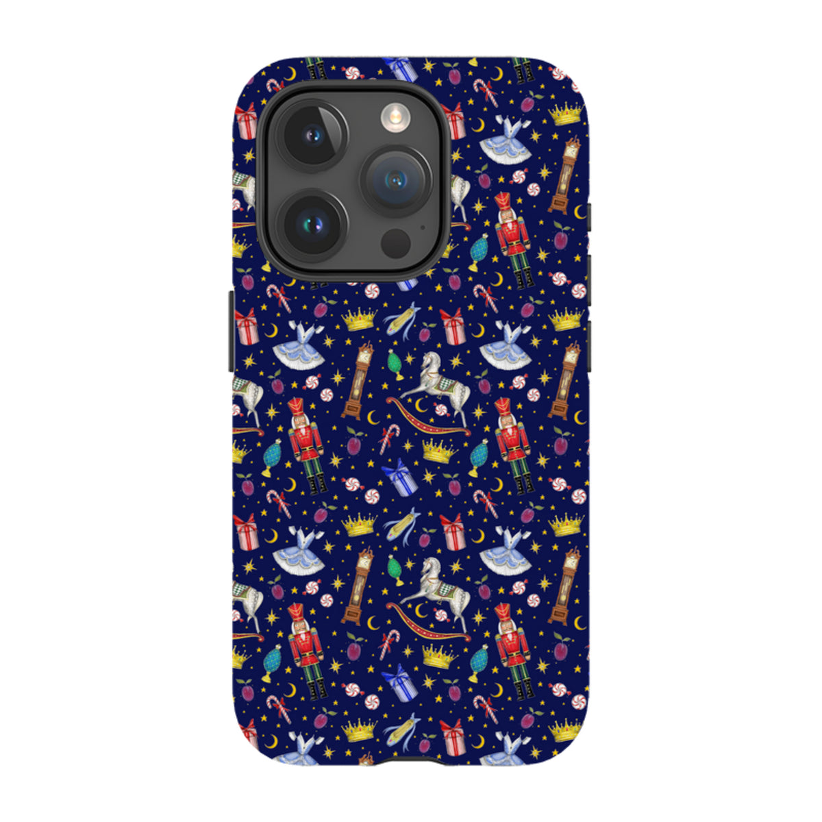 iPhone MagSafe Tough Case - Blue Nut Cracker By Catherine Rowe