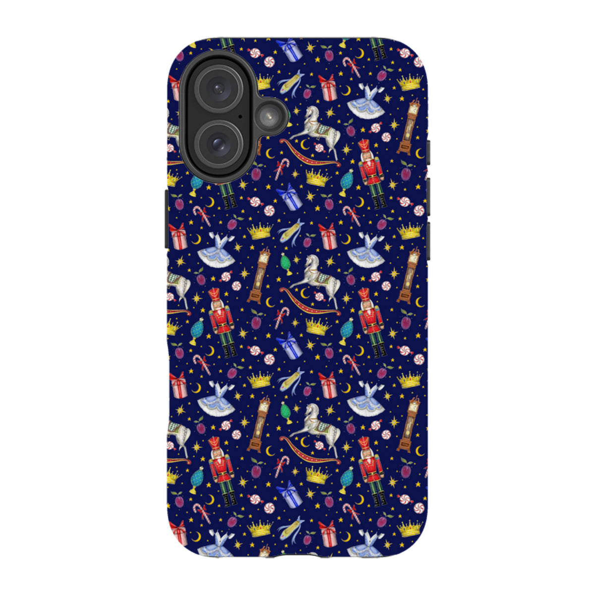 iPhone MagSafe Tough Case - Blue Nut Cracker By Catherine Rowe