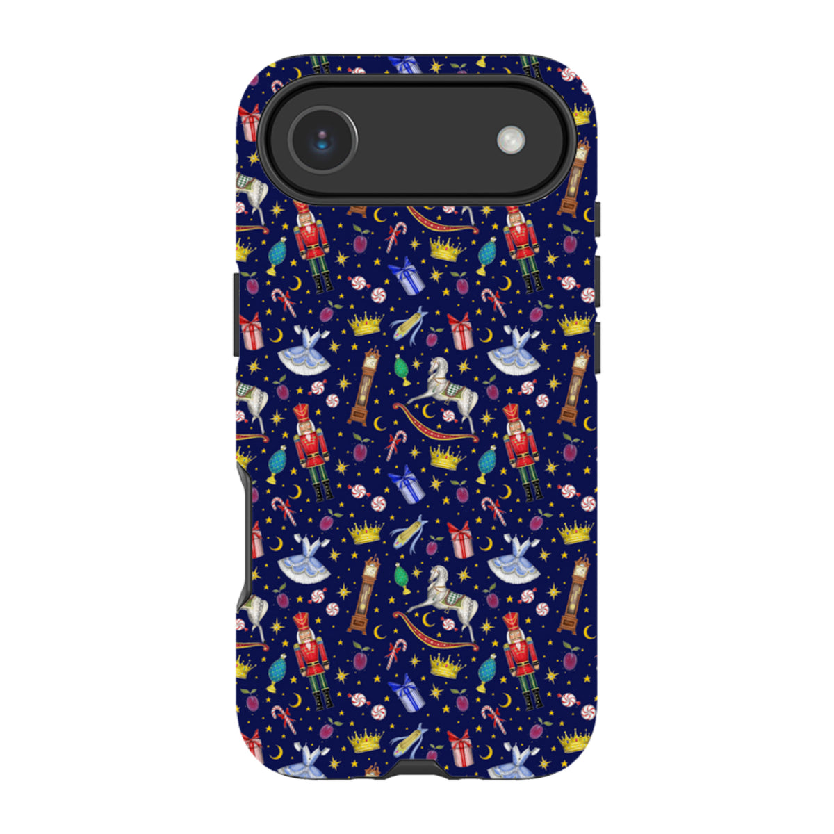 iPhone MagSafe Tough Case - Blue Nut Cracker By Catherine Rowe