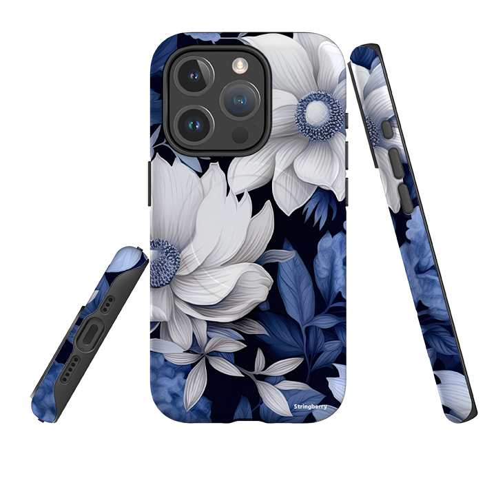 iPhone MagSafe Tough Case -  Blue Nutberry III