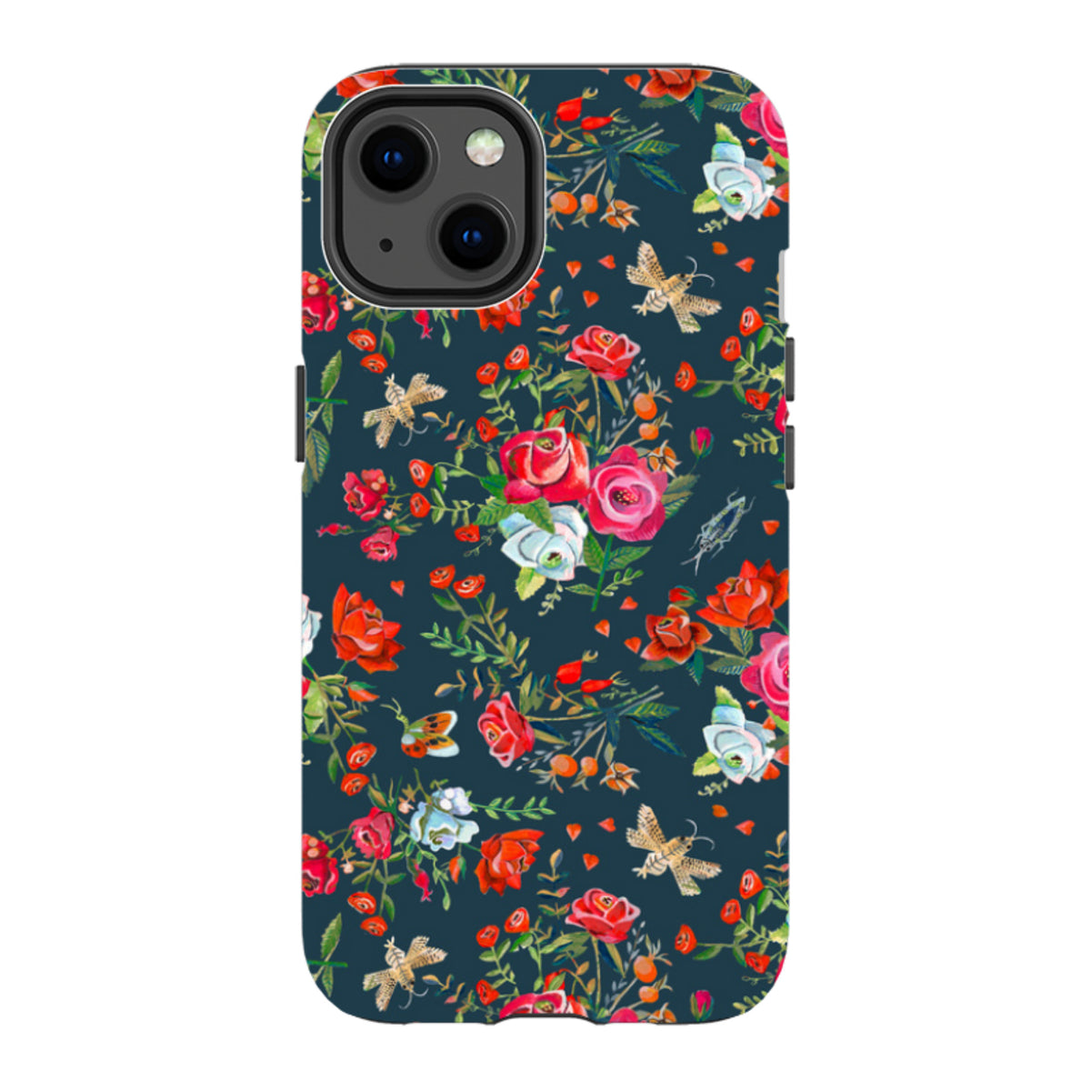 iPhone MagSafe Tough Case -  Blue Roses By Caroline Bonne Muller