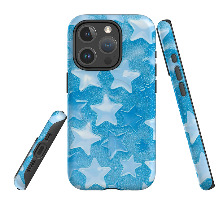 iPhone MagSafe Tough Case - Blue Stars I
