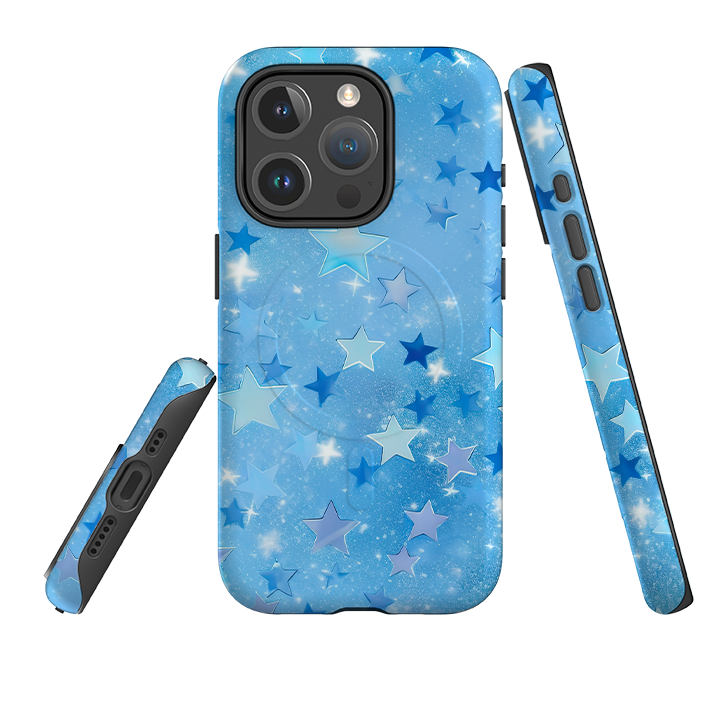 iPhone MagSafe Tough Case - Blue Stars II