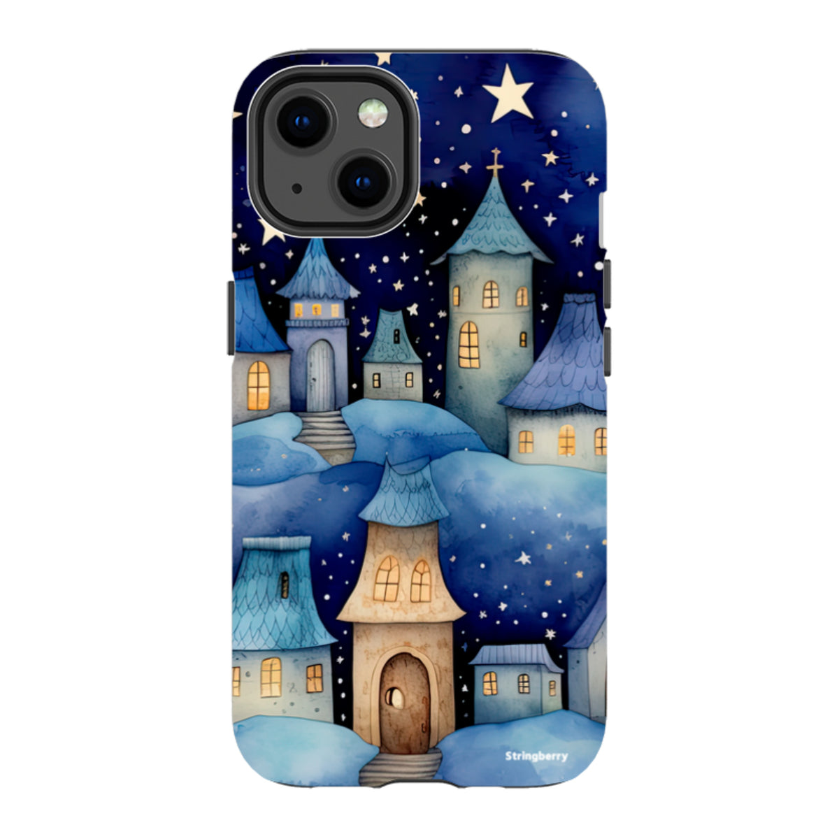 iPhone MagSafe Tough Case -  Blue Stars