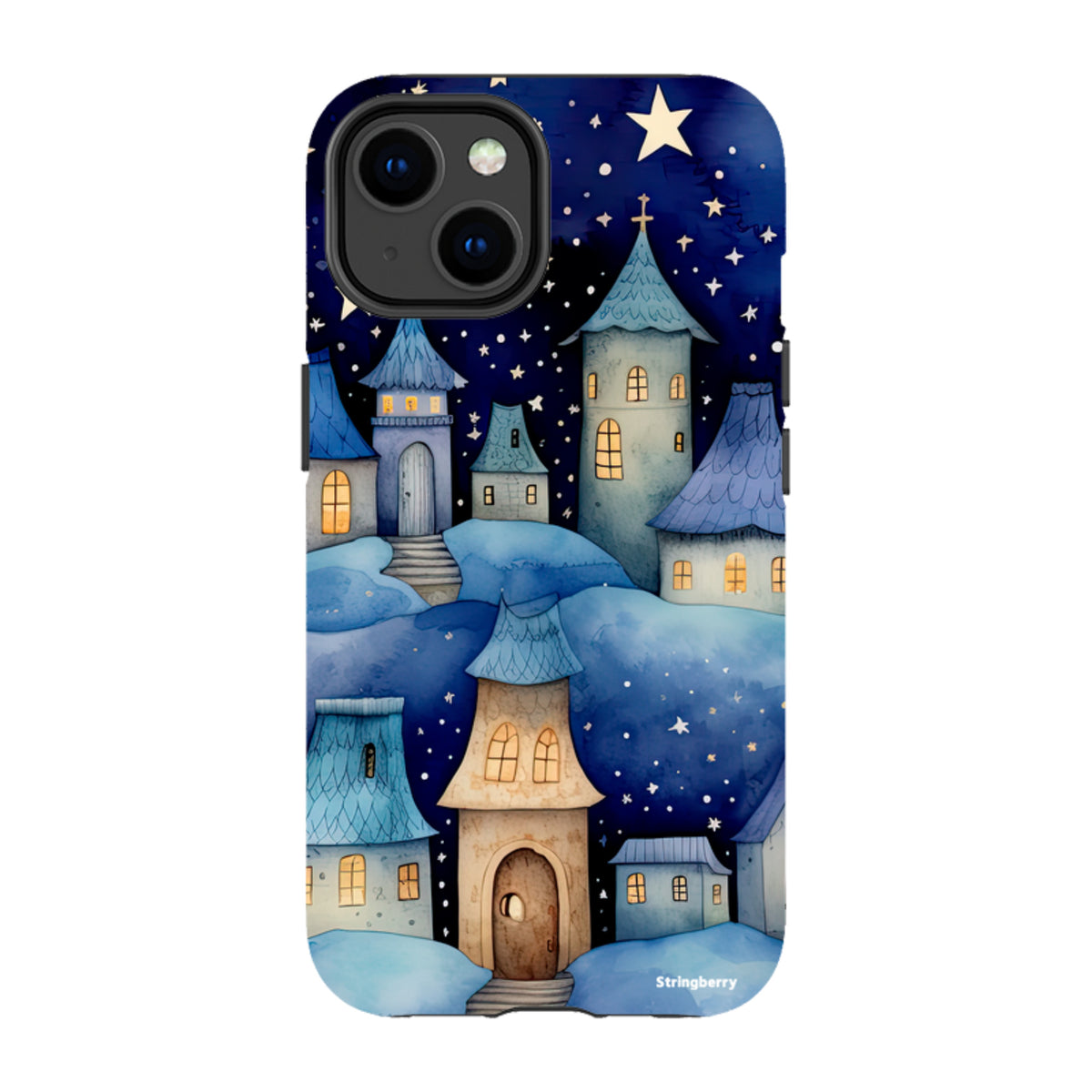 iPhone MagSafe Tough Case -  Blue Stars