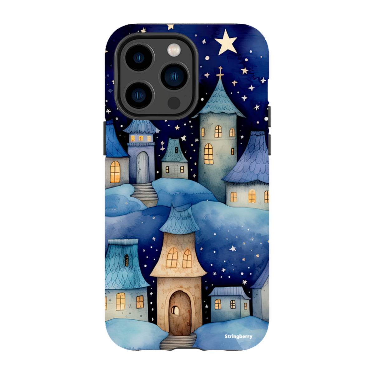 iPhone MagSafe Tough Case -  Blue Stars